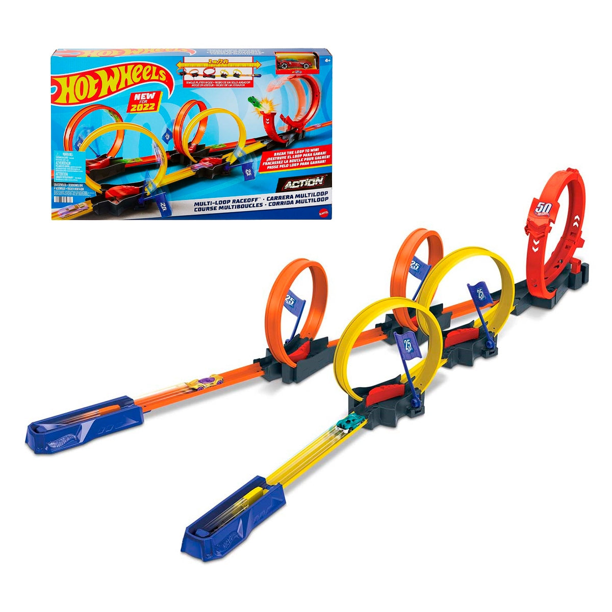 Hot Wheels Action Pista Competencia Super Loop